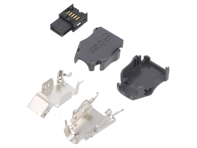 Connector: ix Industrial; stekker; ix Industrial®; vrouwelijk Connector: ix Industrial; stekker; ix Industrial®; vrouwelijk